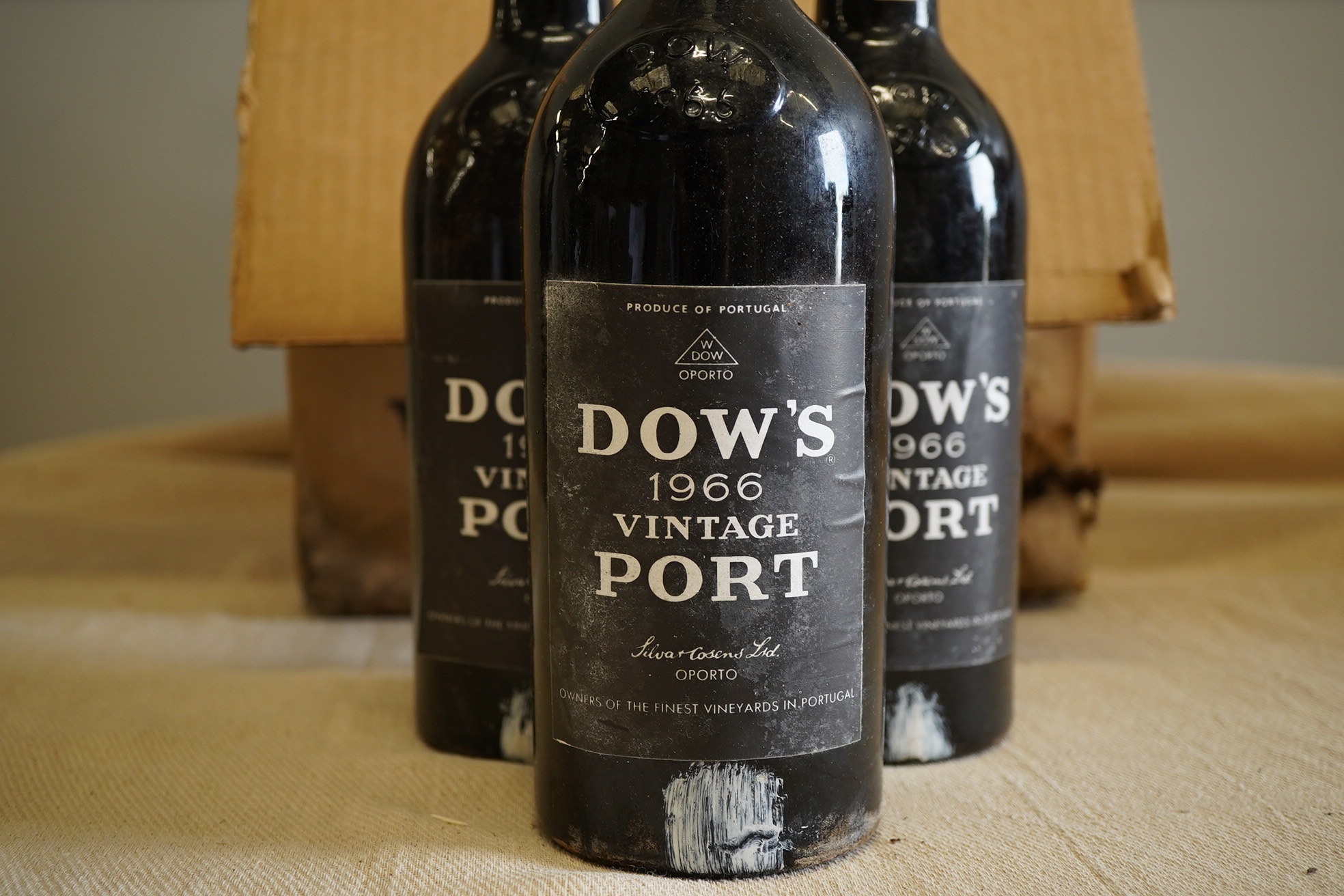 Eleven bottles of 1966 Dow's vintage port